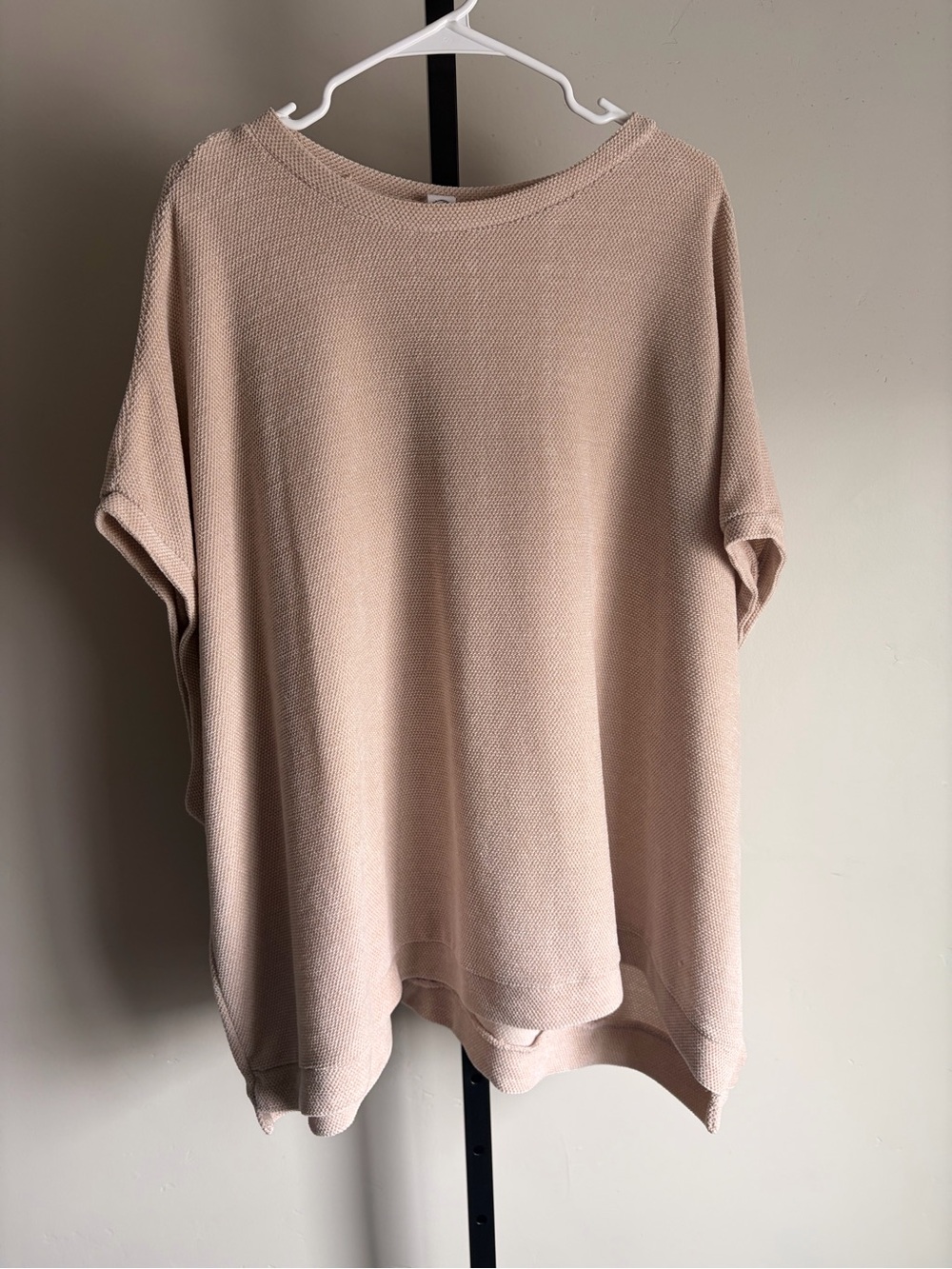CY Fashion Cream Dolman Sleeve Knit Sweater Top